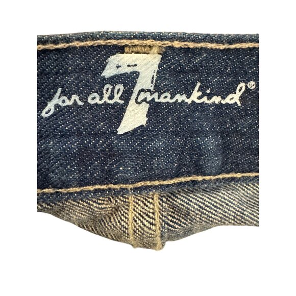 7 For All Mankind Austyn Mens Jeans Size 38 Blue Classic Fit Straight Leg 100% C - Picture 3 of 7